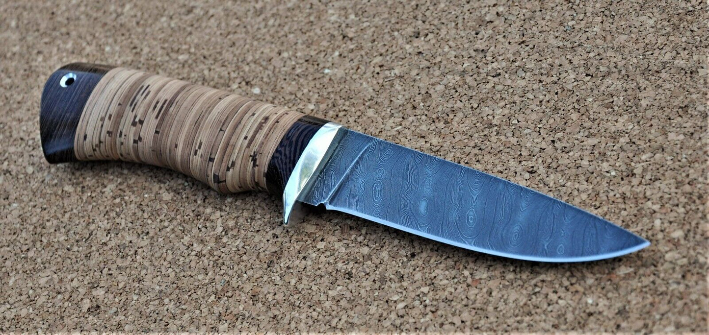 Damaszener Stahl Outdoor Jagd Messer Nazarov Knives Handarbeit HRC62 Жерех
