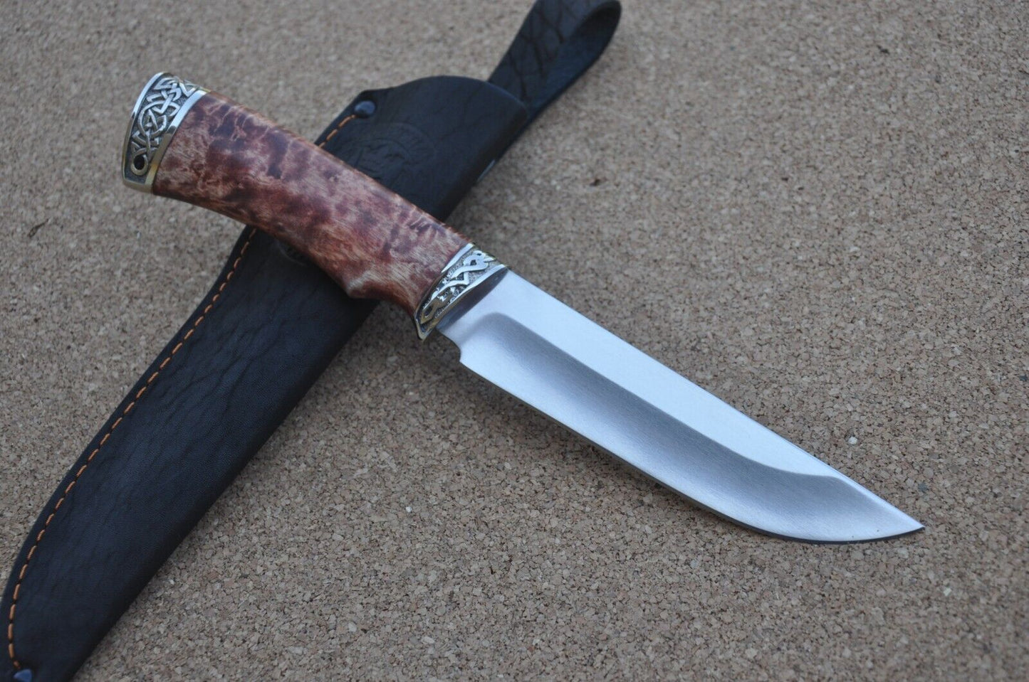 S390 Stahl ROSTFREI Outdoor Messer Nazarov Knives Handarbeit HRC70 Овод