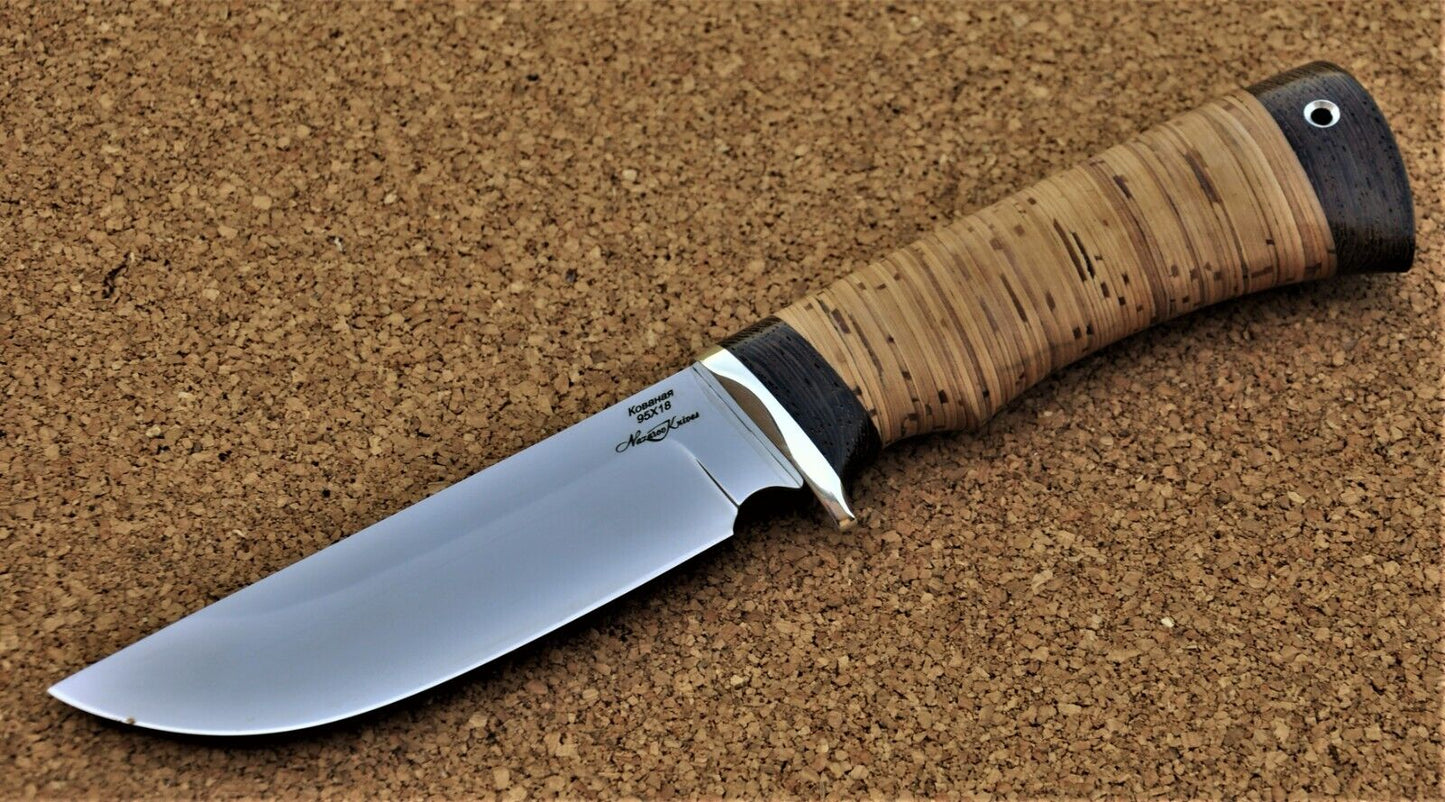 95H18 Stahl Rostfrei Outdoor Jagdmesser Handarbeit Nazarov Knives