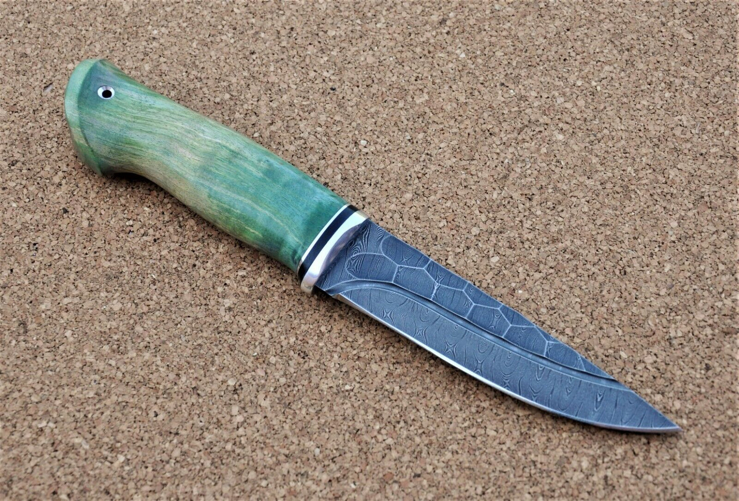 Damaszener Stahl Outdoor Jagd Damast Messer Nazarov Knives Handarbeit HRC62