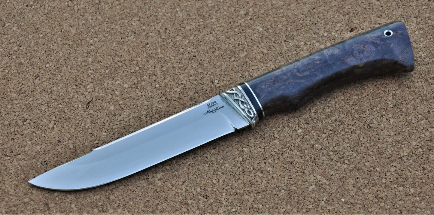 M390 Stahl ROSTFREI Outdoor Messer Nazarov Knives Handarbeit HRC62 Вепрь