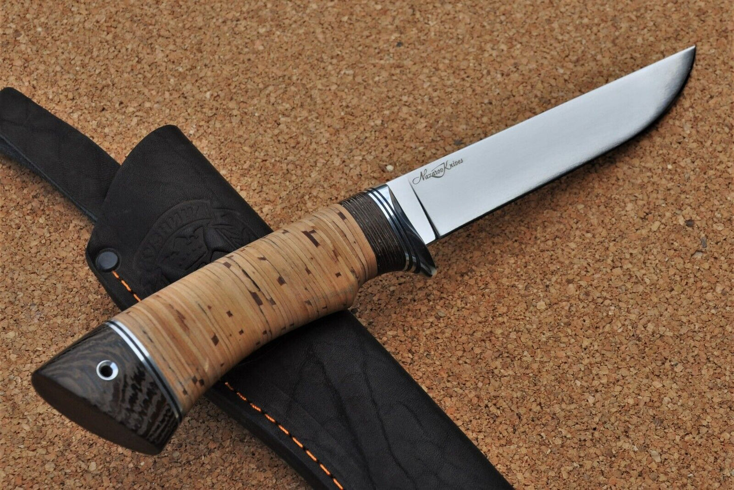 95H18 Stahl Rostfrei Outdoor Jagdmesser Handarbeit Nazarov Knives