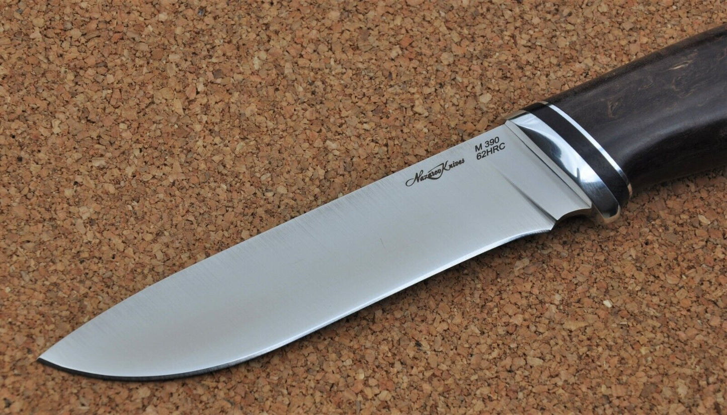 M390 Stahl ROSTFREI Outdoor JagdMesser Nazarov Knives Handarbeit HRC62 Сокол-2