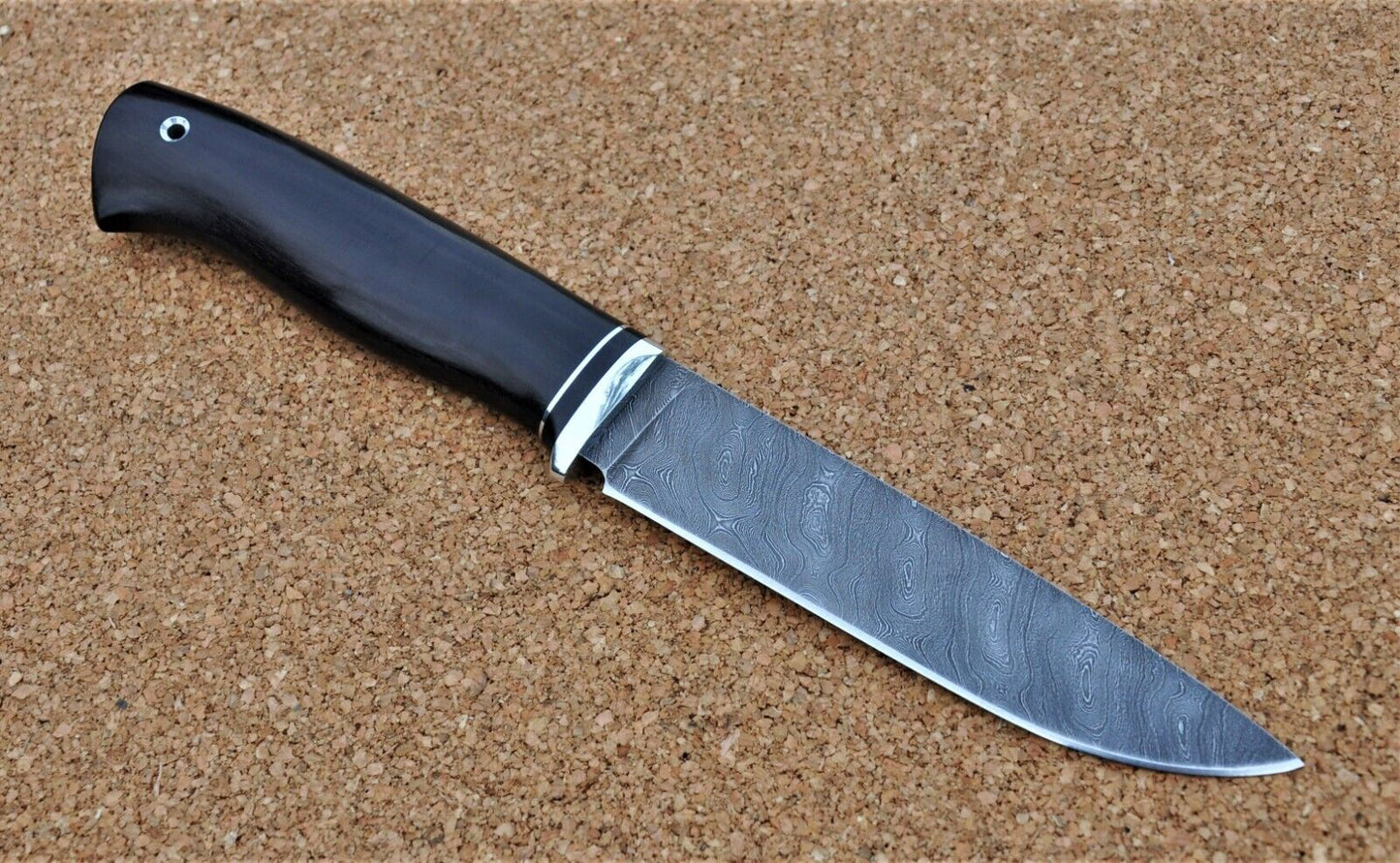 Damaszener Stahl Outdoor Damast Messer Nazarov Knives Handarbeit HRC62 Ягуар