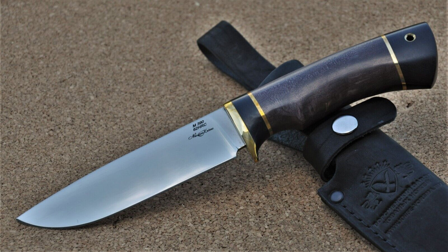 M390 Stahl ROSTFREI Outdoor Messer Nazarov Knives Handarbeit HRC62 Нептун