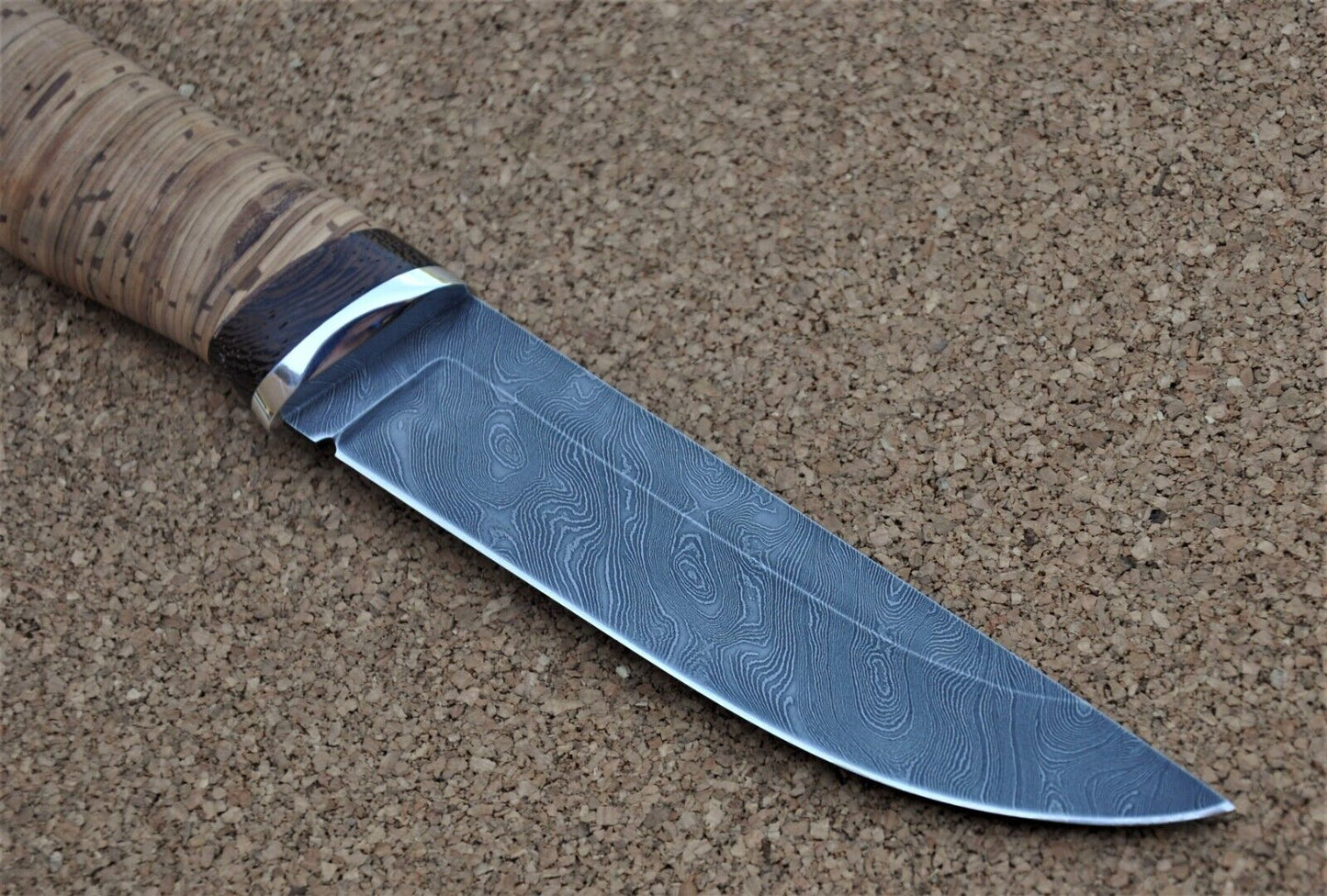 Damaszener Stahl Outdoor Jagdmesser Nazarov Knives Handarbeit