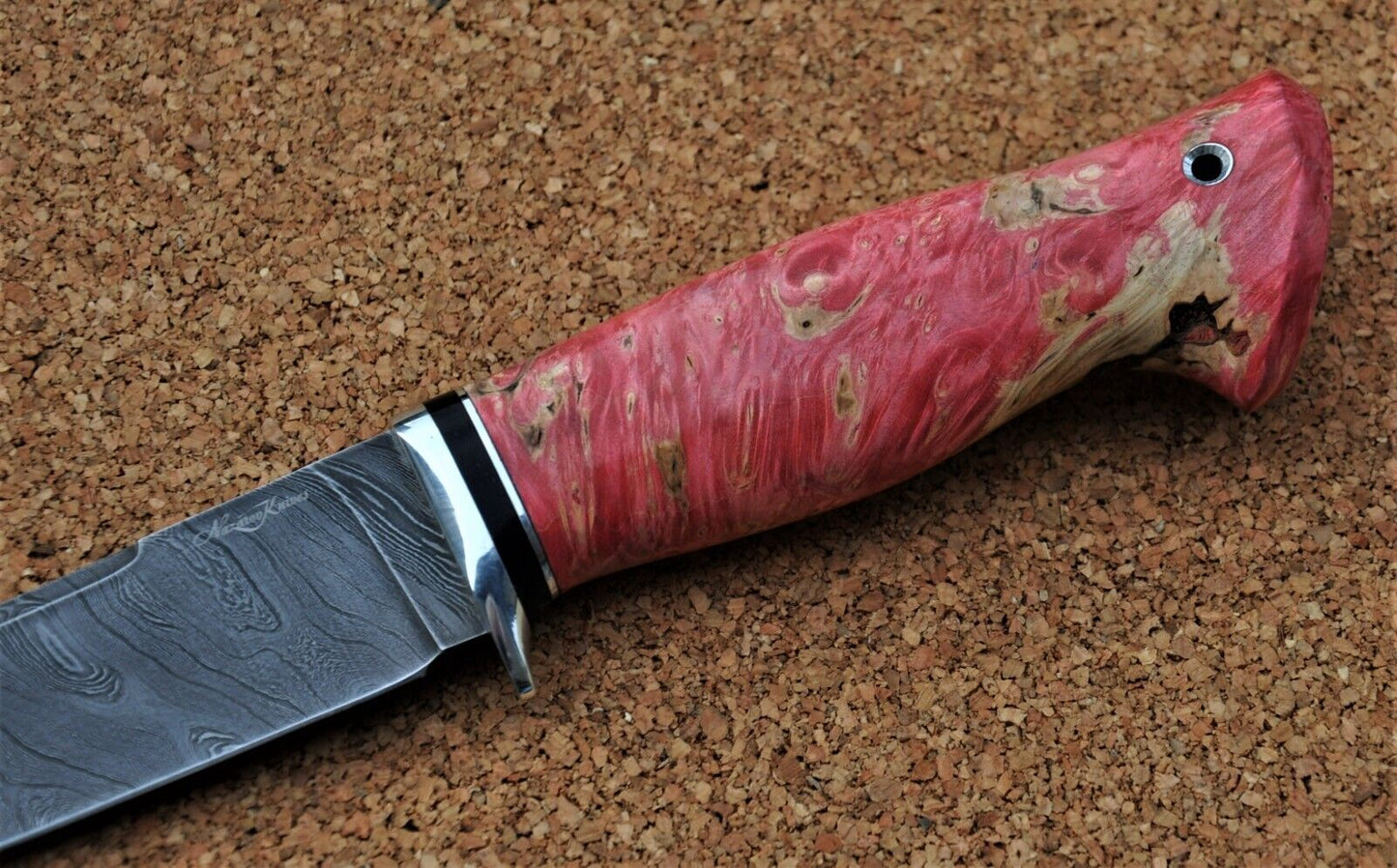 Damaszener Stahl Outdoor Jagd Damast Messer Nazarov Knives Handarbeit HRC62