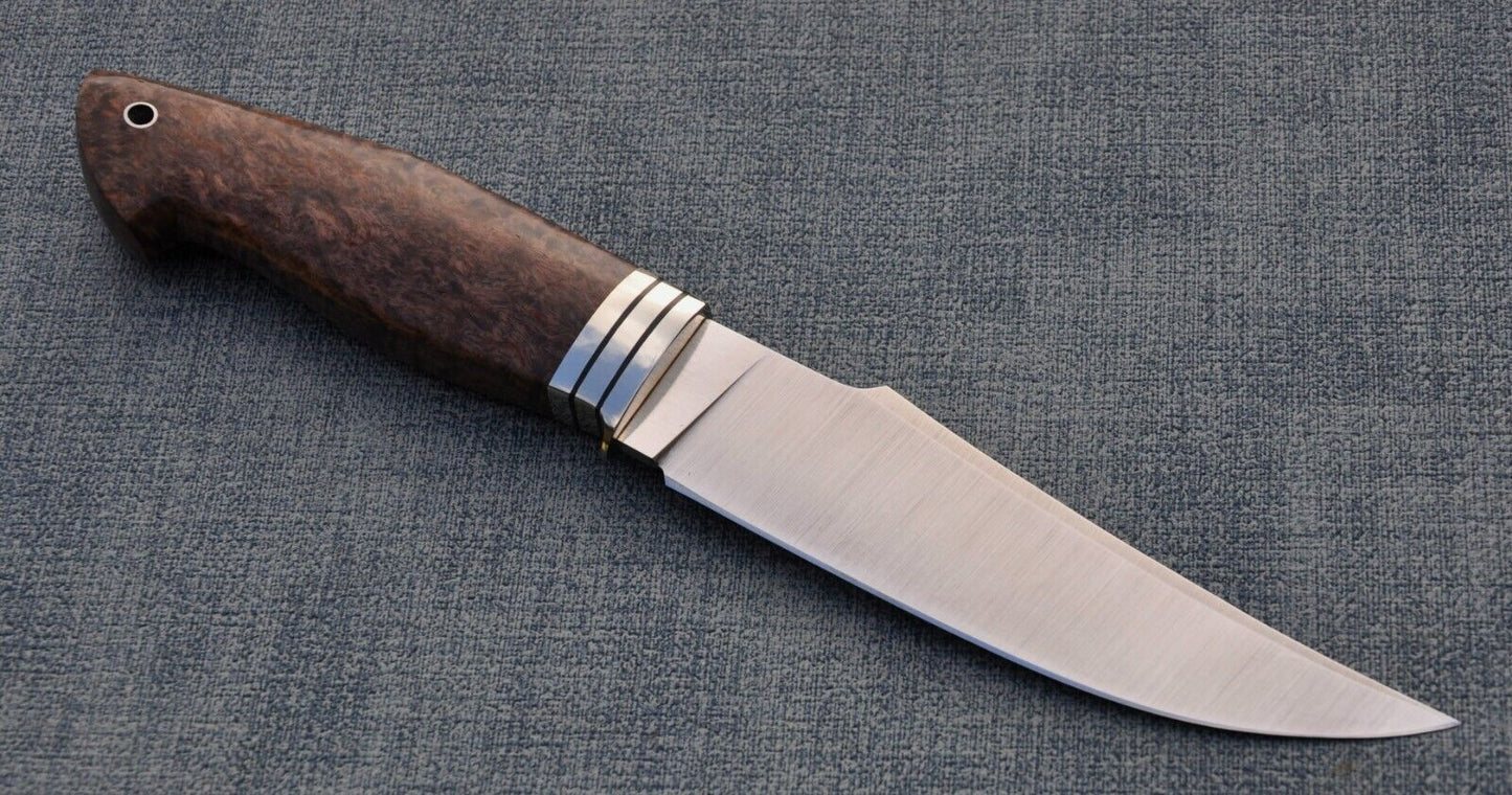 H12MF Stahl Outdoor Jagdmesser Yasniy Sokol Handarbeit