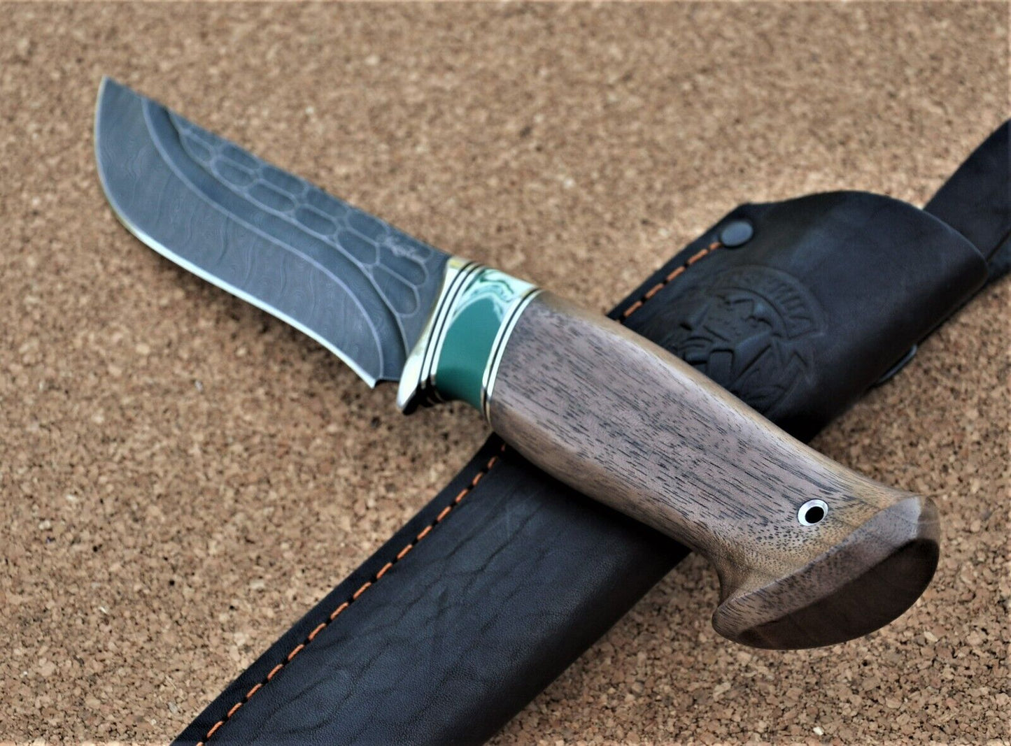 Damaszener Stahl Outdoor Jagd Damast Messer Nazarov Knives Handarbeit HRC62