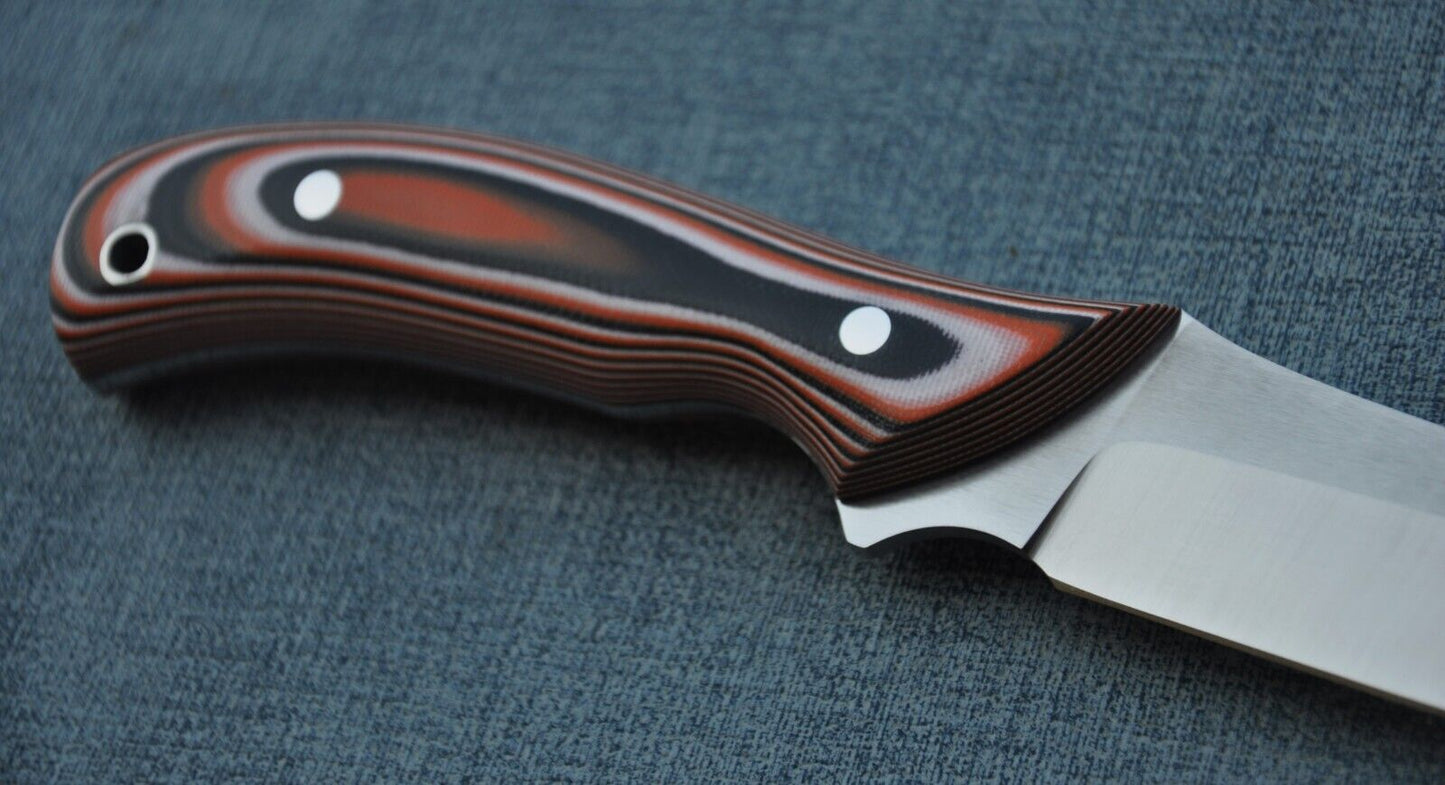 H12MF Full Tang Outdoor Jagdmesser Yasniy Sokol Handarbeit