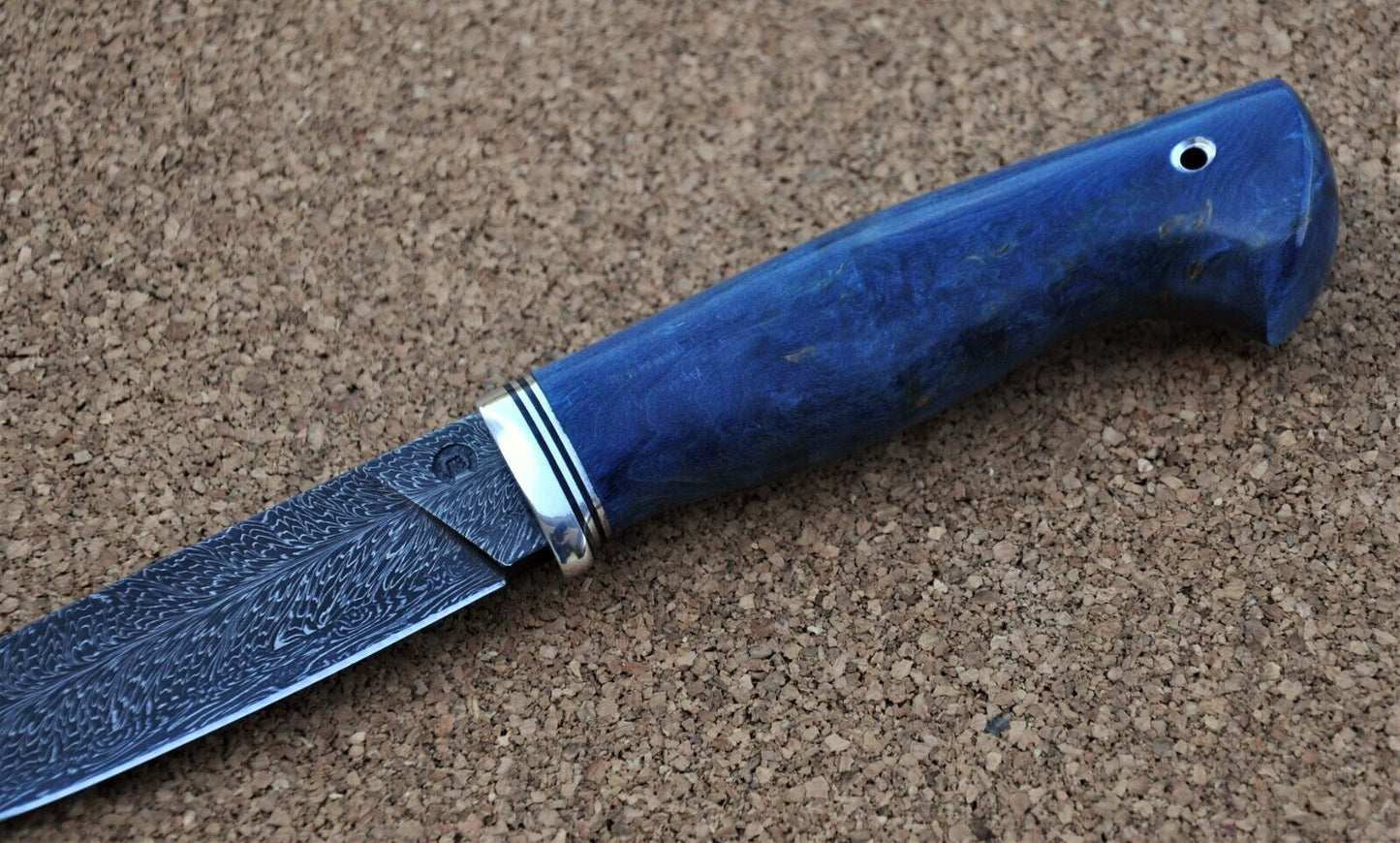 Nazarov Knives Russland Mosaik Damast Stahl Outdoor JagdMesser Handarbeit HRC62