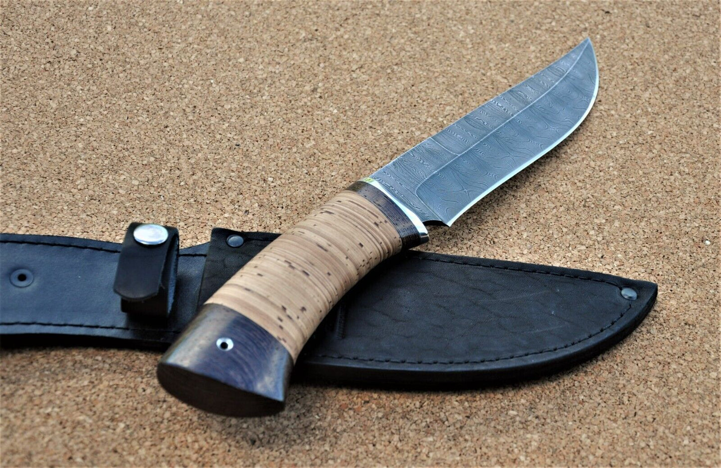 Damaszener Stahl Outdoor Jagd Messer Nazarov Knives Handarbeit HRC62 Катран