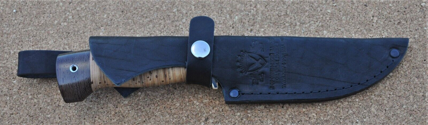 Damaszener Stahl Outdoor Jagdmesser Nazarov Knives Handarbeit