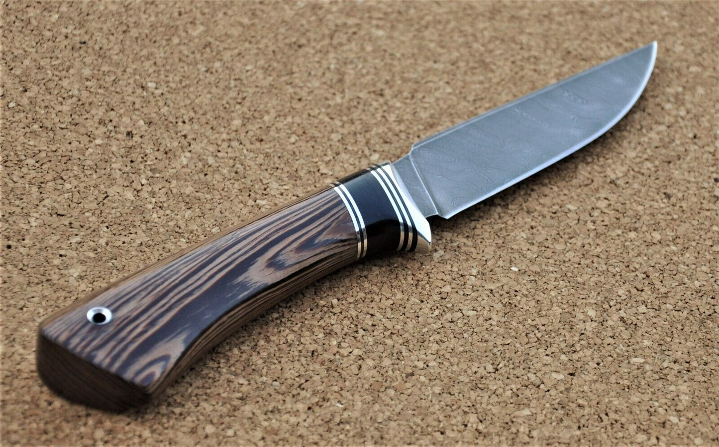 Damaszener Stahl Outdoor Jagdmesser Nazarov Knives Handarbeit