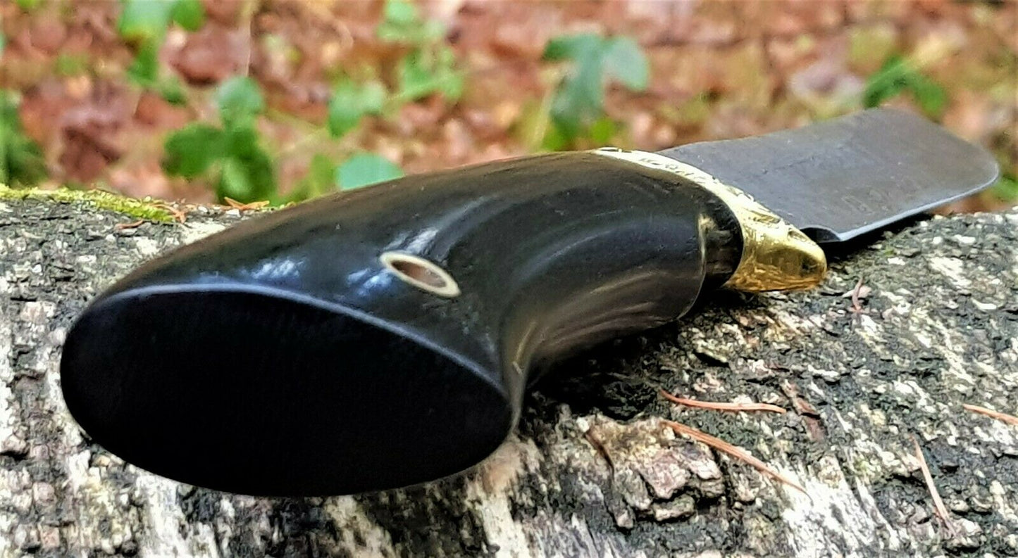 A.Marushin Outdoor Jagdmesser Damaszener Stahl Handarbeit