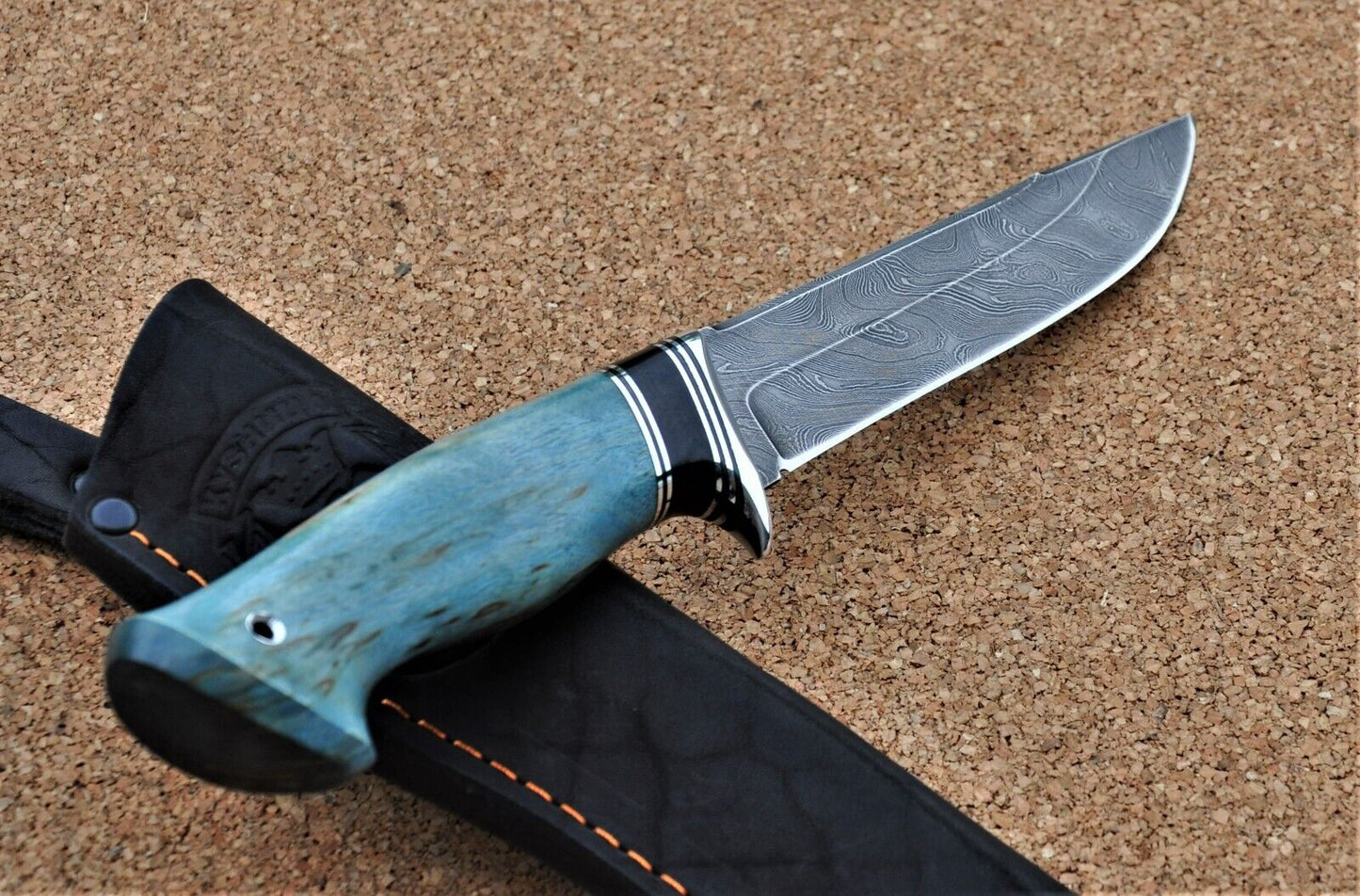 Damaszener Stahl Outdoor Jagd Damast Messer Nazarov Knives Handarbeit HRC62