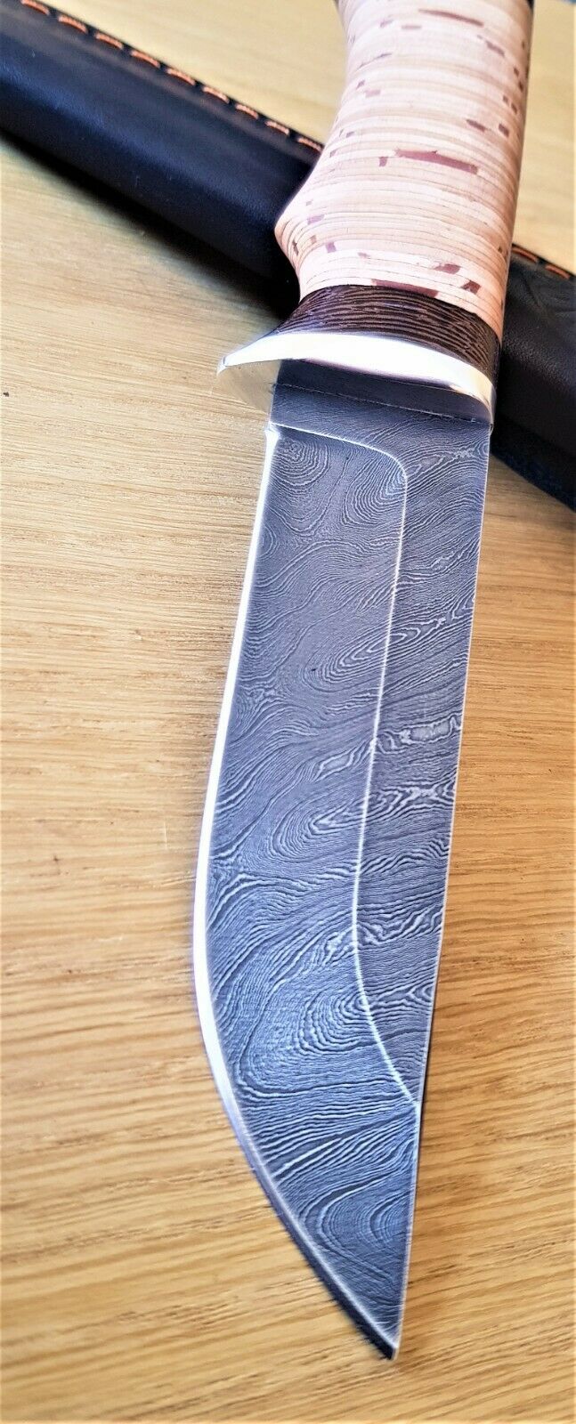 Nazarov Knives Damaszener Stahl Outdoor Jagdmesser