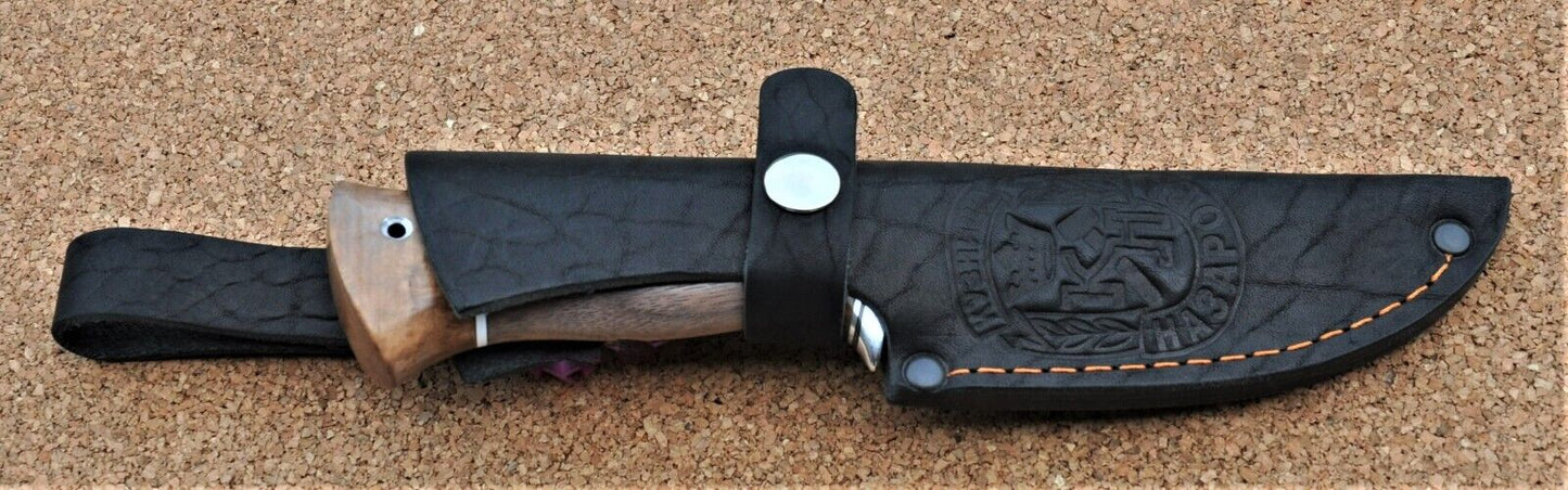 Damaszener Stahl Outdoor Jagd Damast Messer Nazarov Knives Handarbeit HRC62