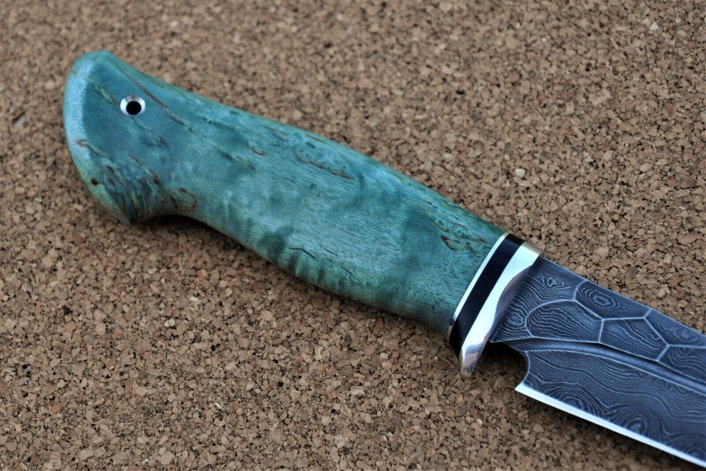 Damaszener Stahl Outdoor Jagd Damast Messer Nazarov Knives Handarbeit HRC62