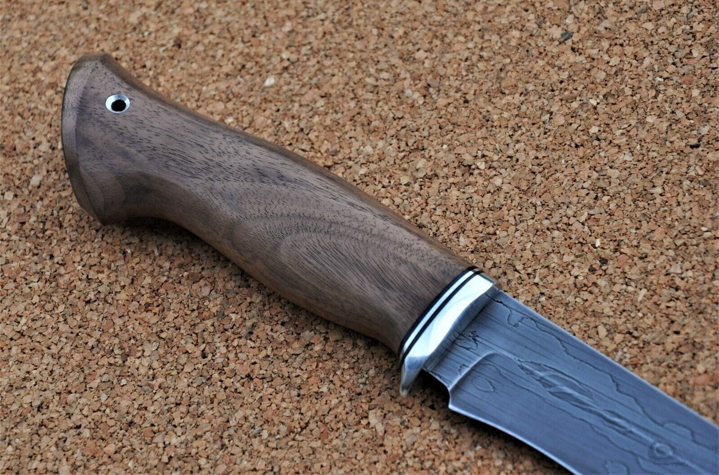 Damaszener Stahl Outdoor Jagd Damast Messer Nazarov Knives Handarbeit HRC62
