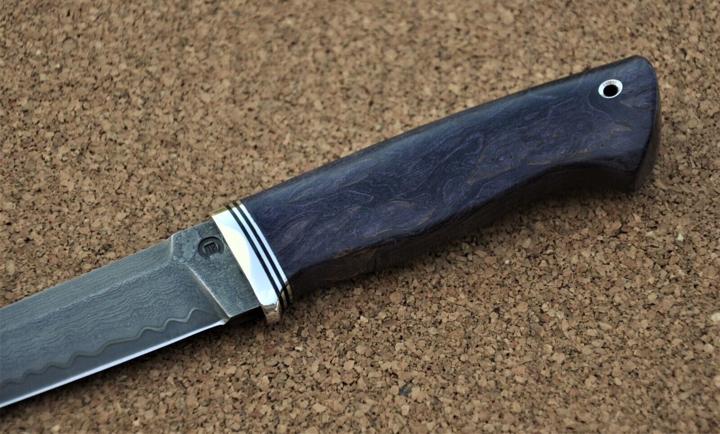 Nazarov Knives Russland San Mai DamastStahl Outdoor JagdMesser Handarbeit HRC62