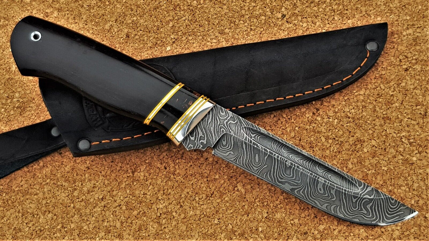 Damast Outdoor Jagd Messer Nazarov Knives Russland Handarbeit HRC 62 Боец