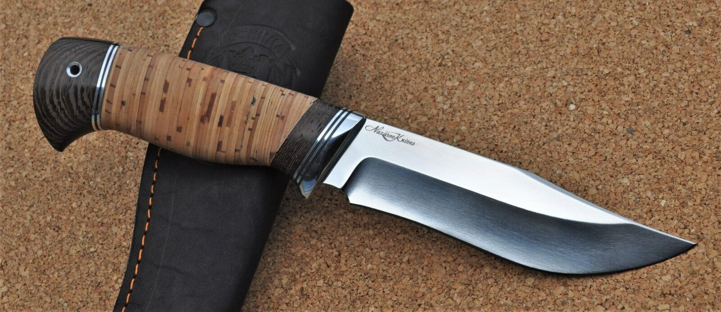 95H18 Stahl Rostfrei Outdoor Jagdmesser Handarbeit Nazarov Knives