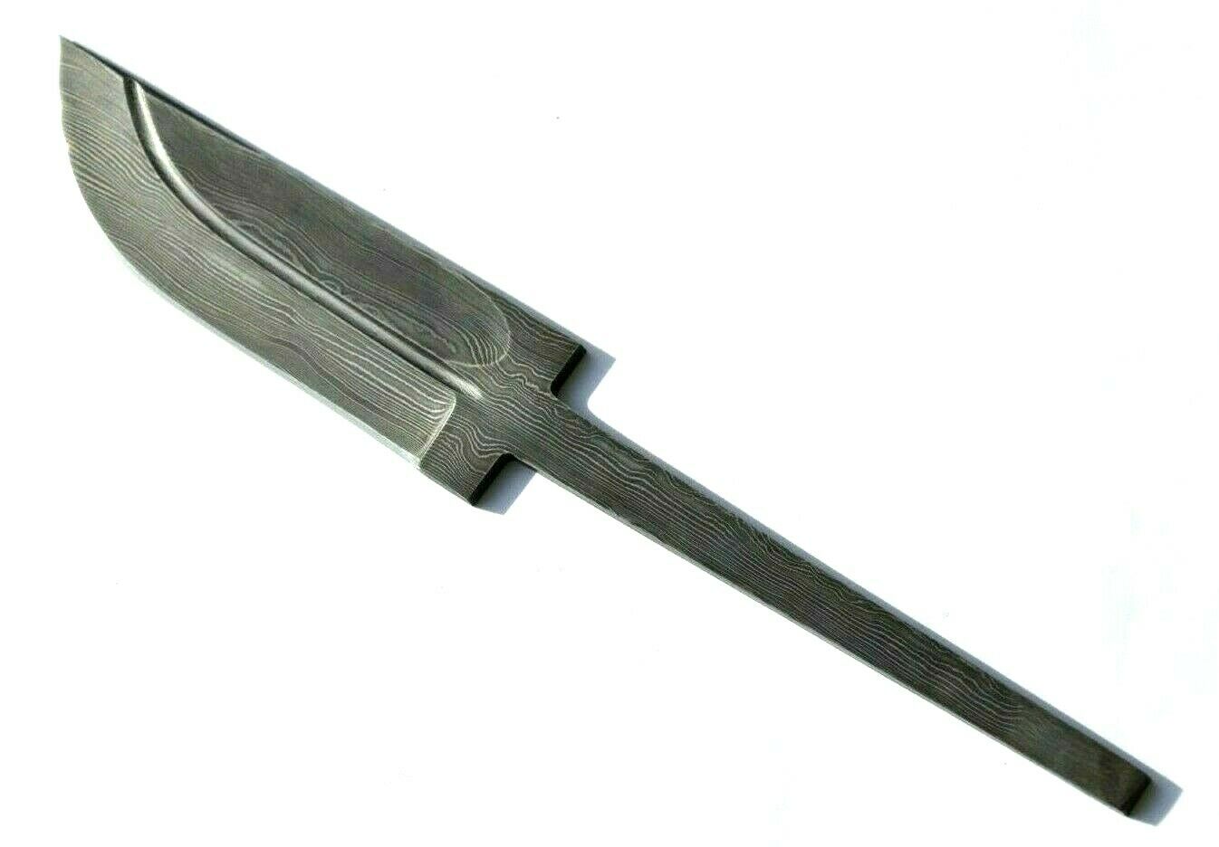 Nazarov Knives Exklusive Damast Klinge Rohling Беркут Messer HRC 62 Handarbeit