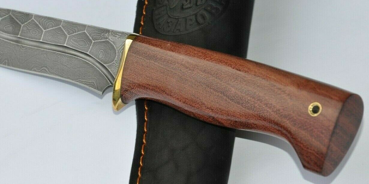 Nazarov Knives Damaszener Stahl Outdoor Jagdmesser