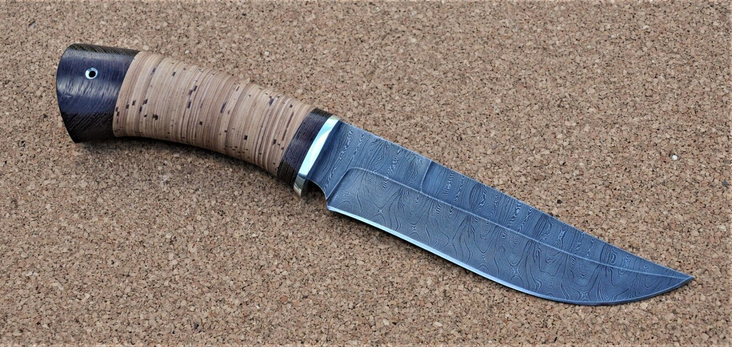Damaszener Stahl Outdoor Jagd Messer Nazarov Knives Handarbeit HRC62 Катран