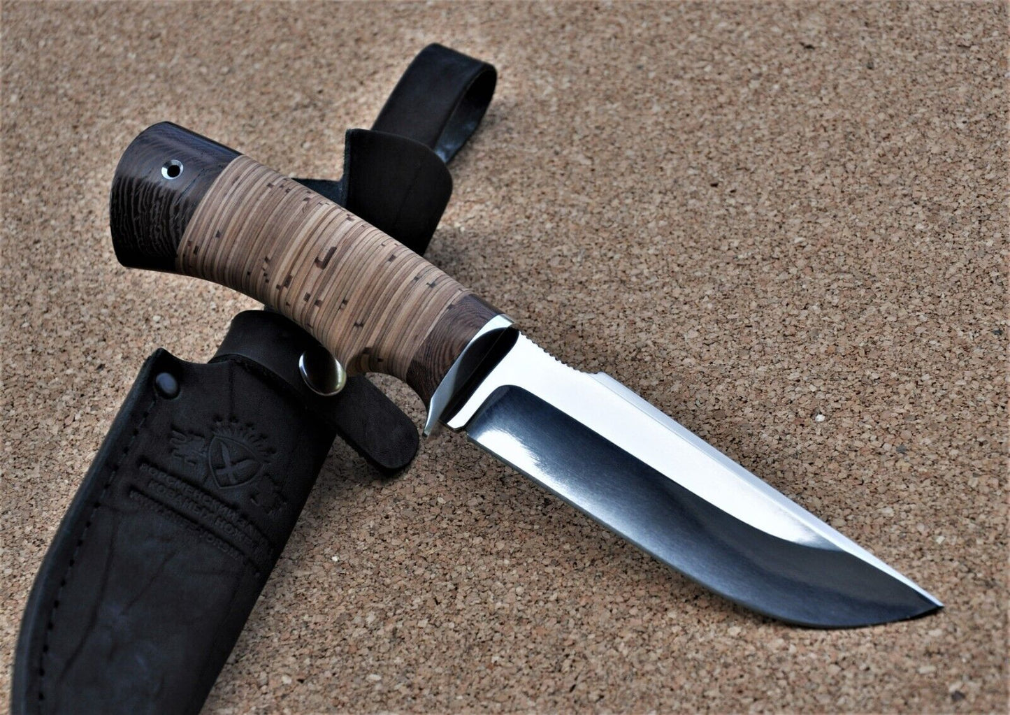 95H18 Stahl Rostfrei Outdoor Jagdmesser Handarbeit Nazarov Knives