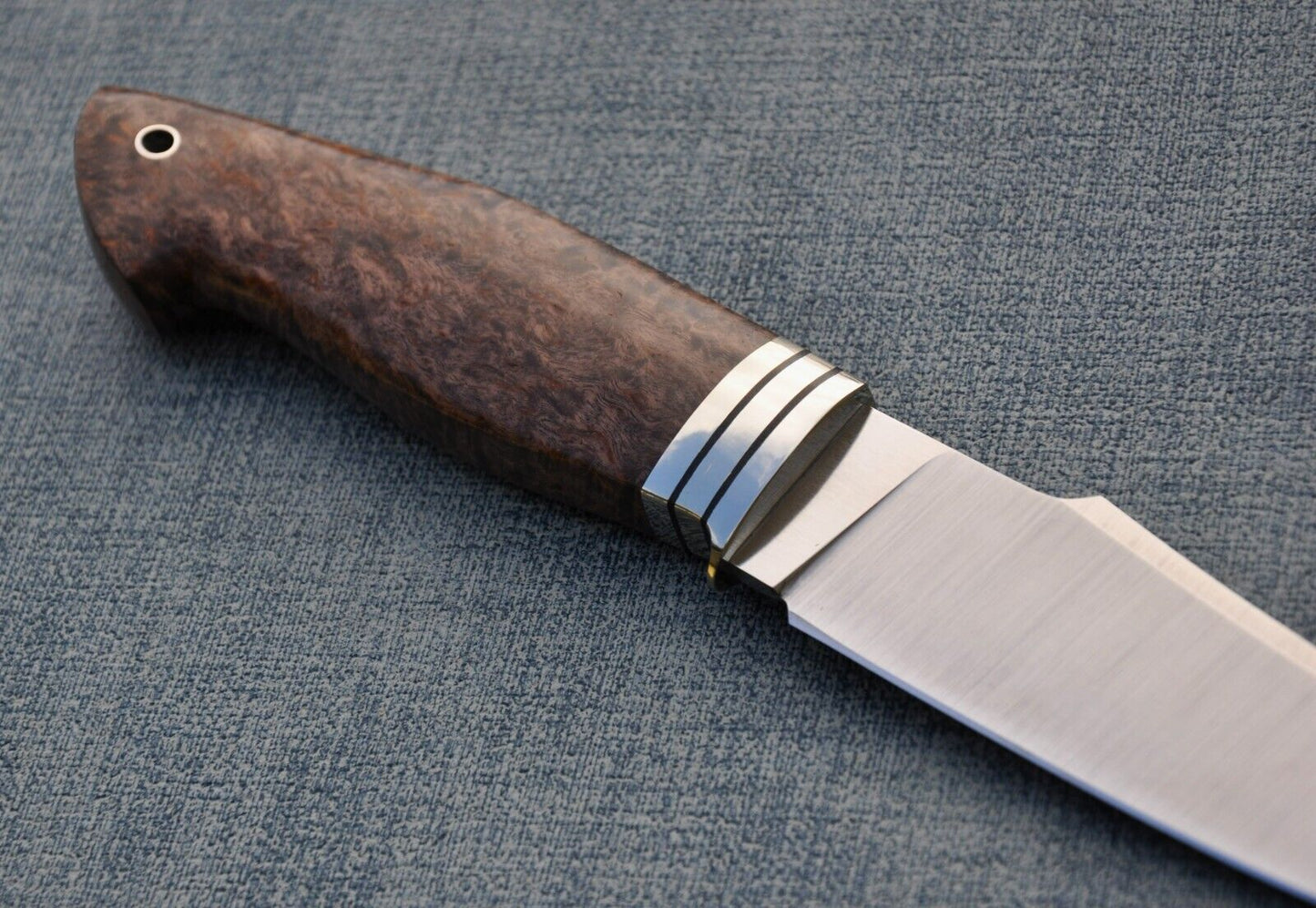 H12MF Stahl Outdoor Jagdmesser Yasniy Sokol Handarbeit