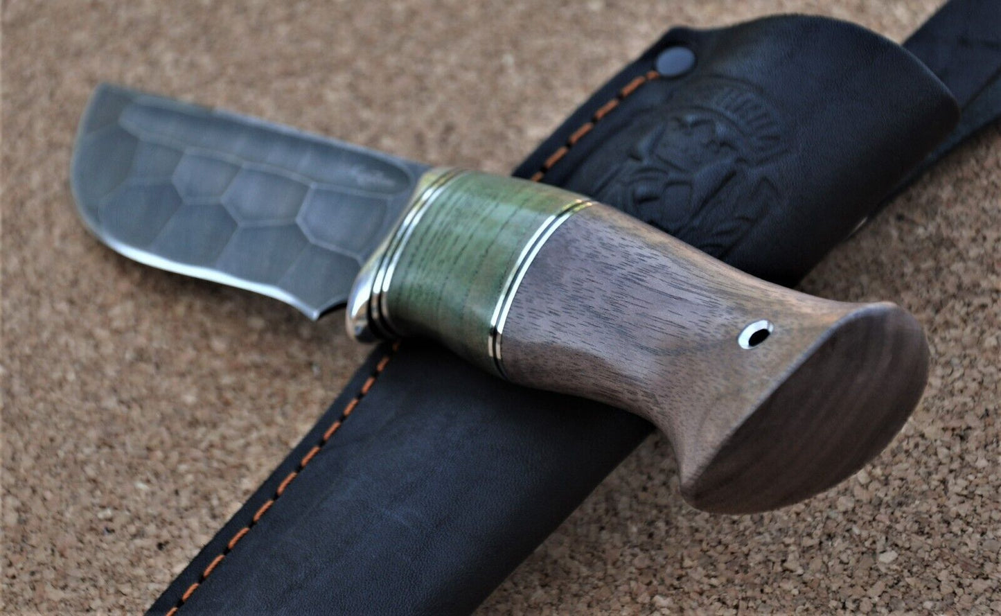Damaszener Stahl Outdoor Jagd Damast Messer Nazarov Knives Handarbeit HRC62