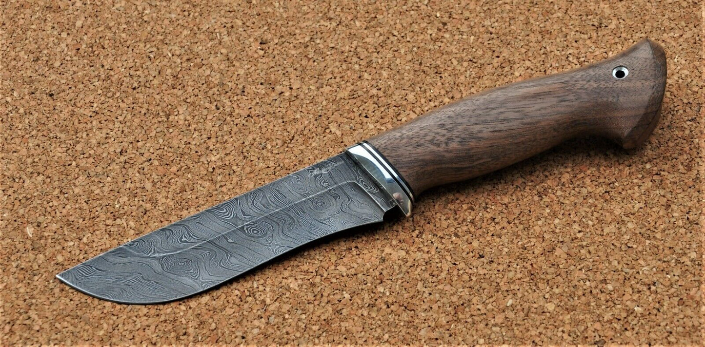 Damaszener Stahl Outdoor Jagd Damast Messer Nazarov Knives Handarbeit HRC62