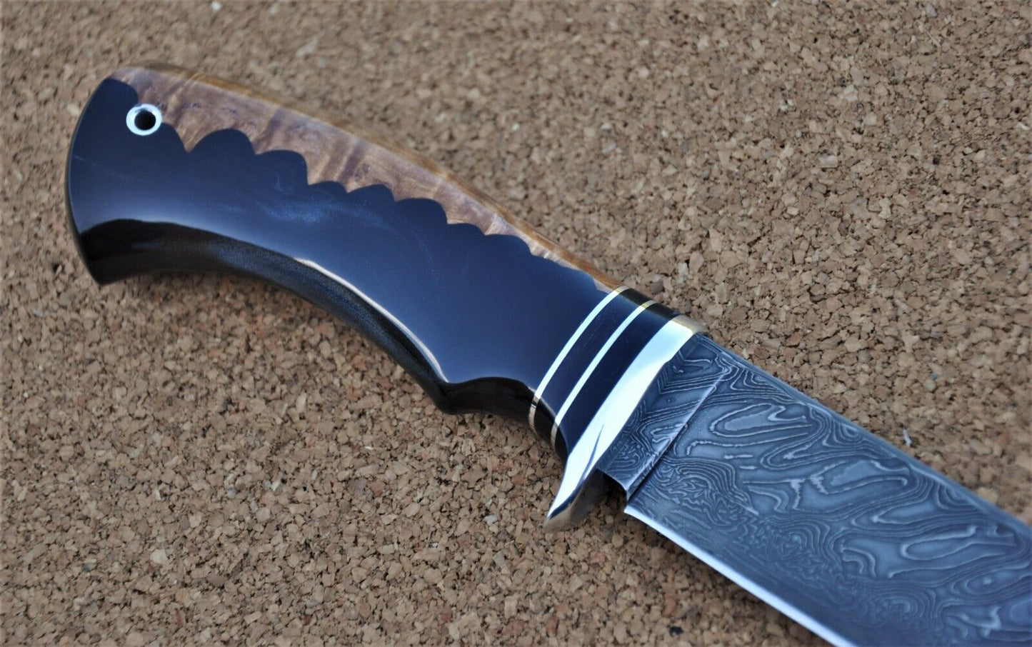 Mosaik Damast Stahl Outdoor Jagd Messer Nazarov Knives Handarbeit HRC62 Нептун