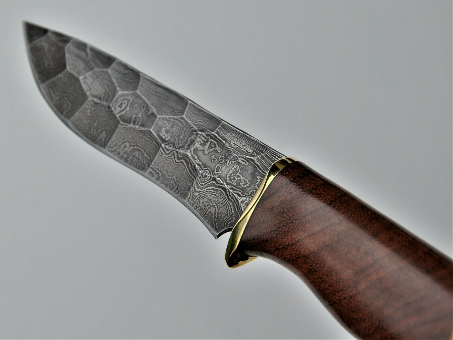 Nazarov Knives Damaszener Stahl Outdoor Jagdmesser