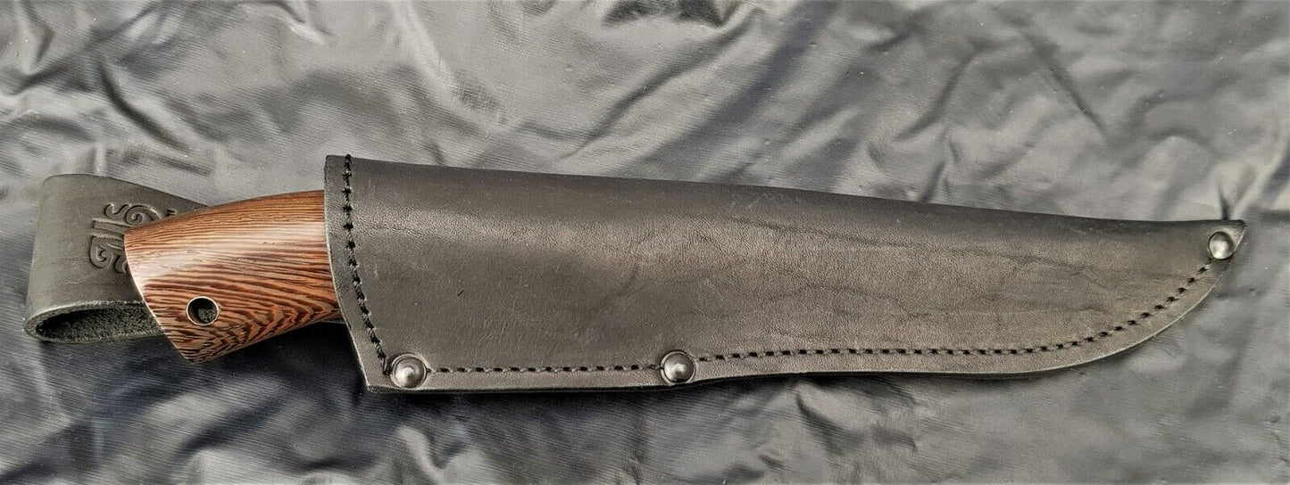 Damast stah Outdoor Jagd Messer Russland A.Maruschin HRC 62 Handarbeit Гарсон