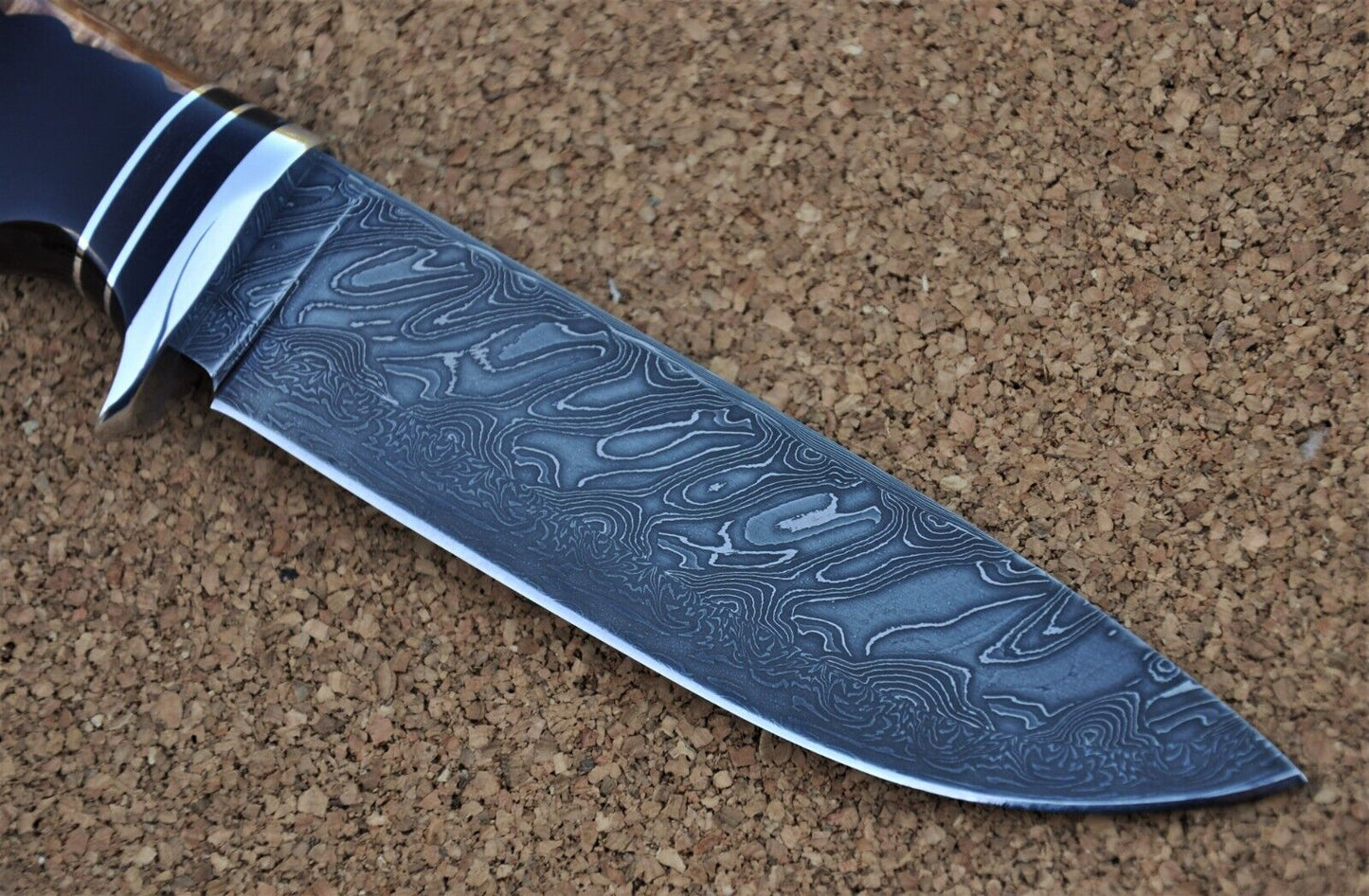 Mosaik Damast Stahl Outdoor Jagd Messer Nazarov Knives Handarbeit HRC62 Нептун