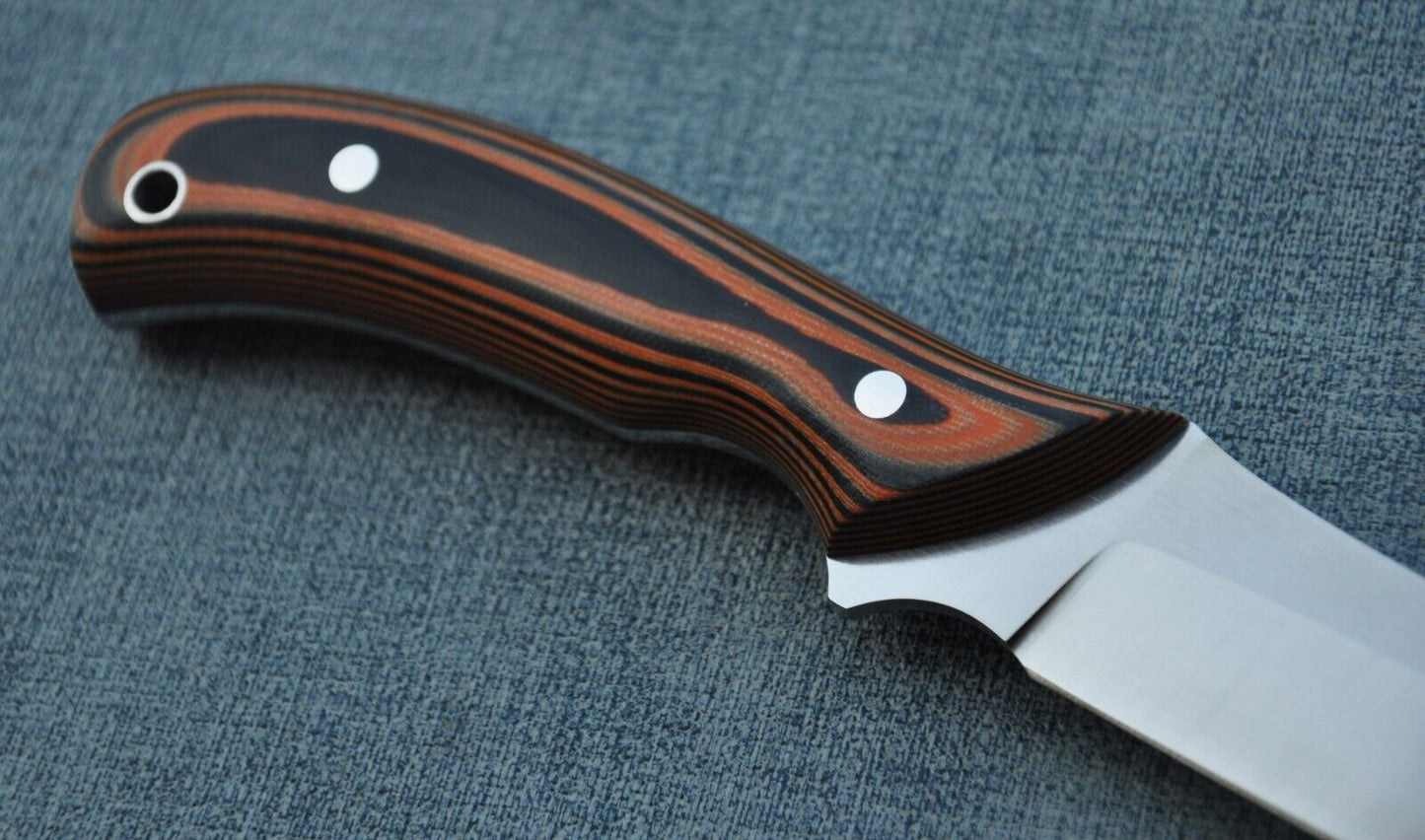H12MF FullTang Outdoor Jagdmesser Yasniy Sokol Handarbeit