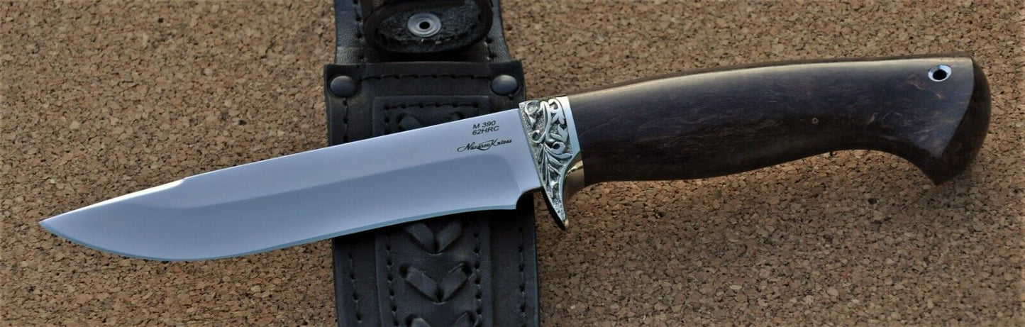 M390 Stahl ROSTFREI Outdoor Messer Nazarov Knives Handarbeit HRC62 Варан