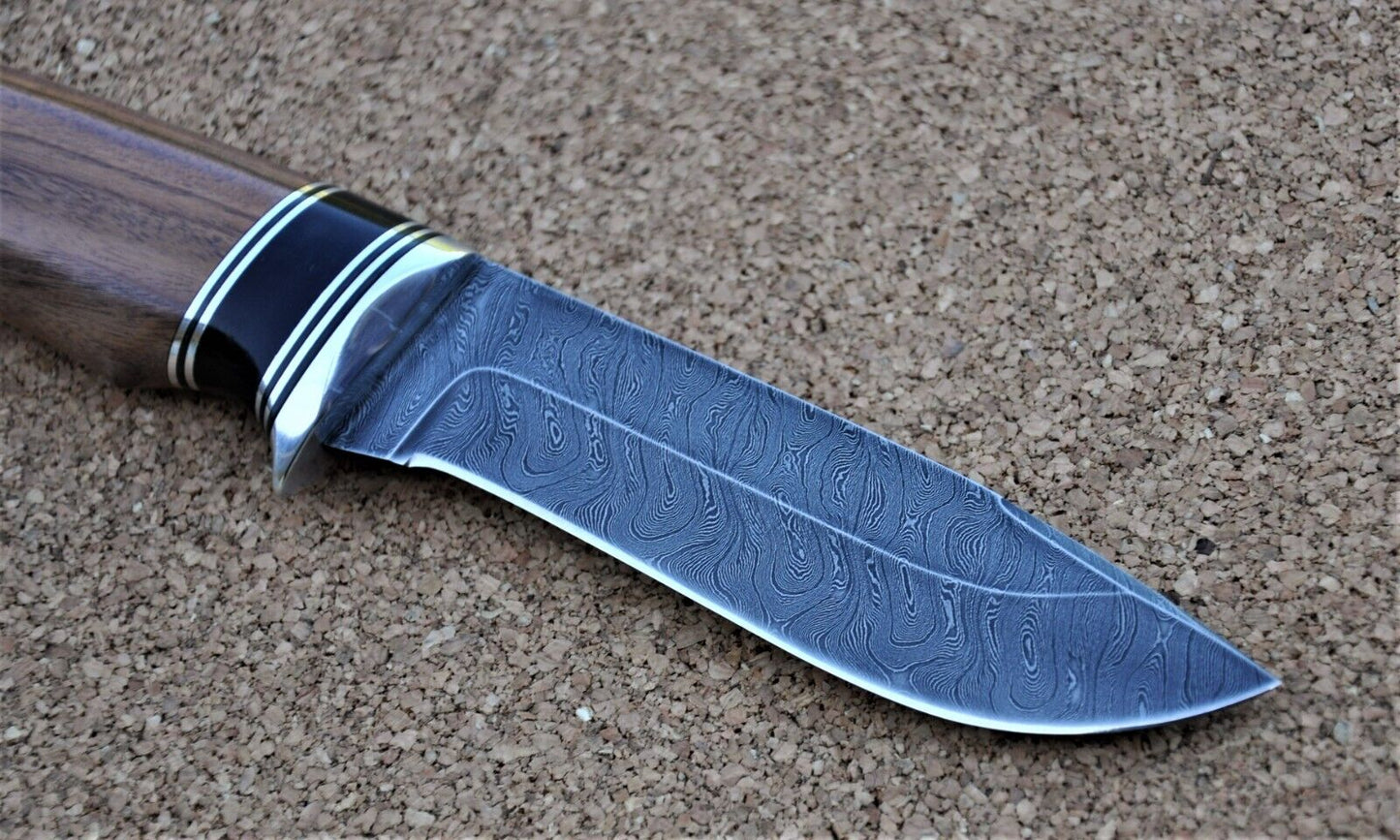 Damaszener Stahl Outdoor Jagd Messer Nazarov Knives Handarbeit HRC62 Кречет