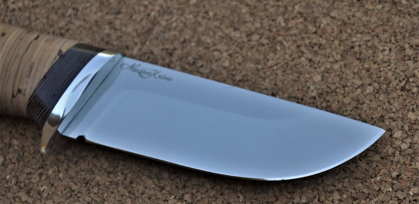 95H18 Stahl Rostfrei Outdoor Jagd Messer Handarbeit Nazarov Knives