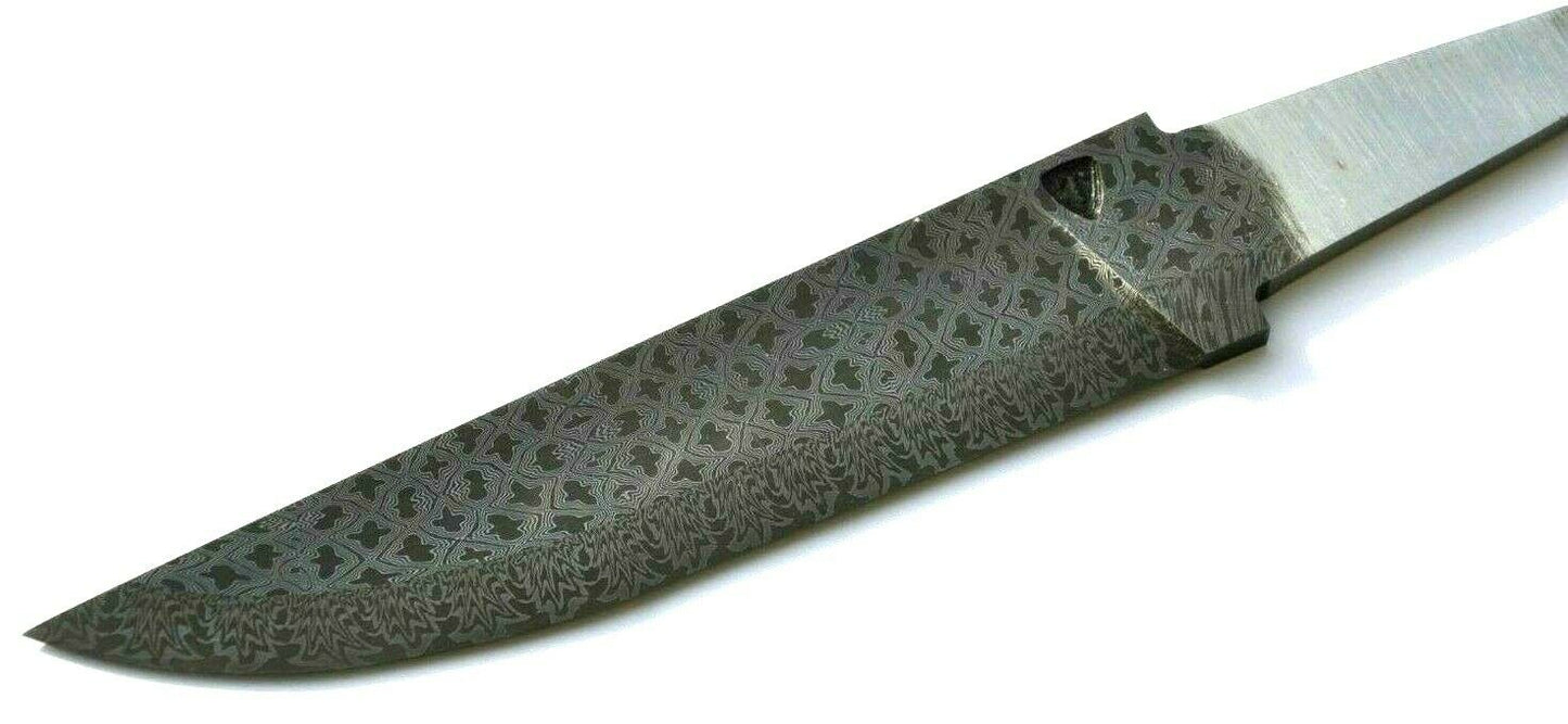 Exklusive Mosaikdamast Klinge Steel Messer Handarbeit