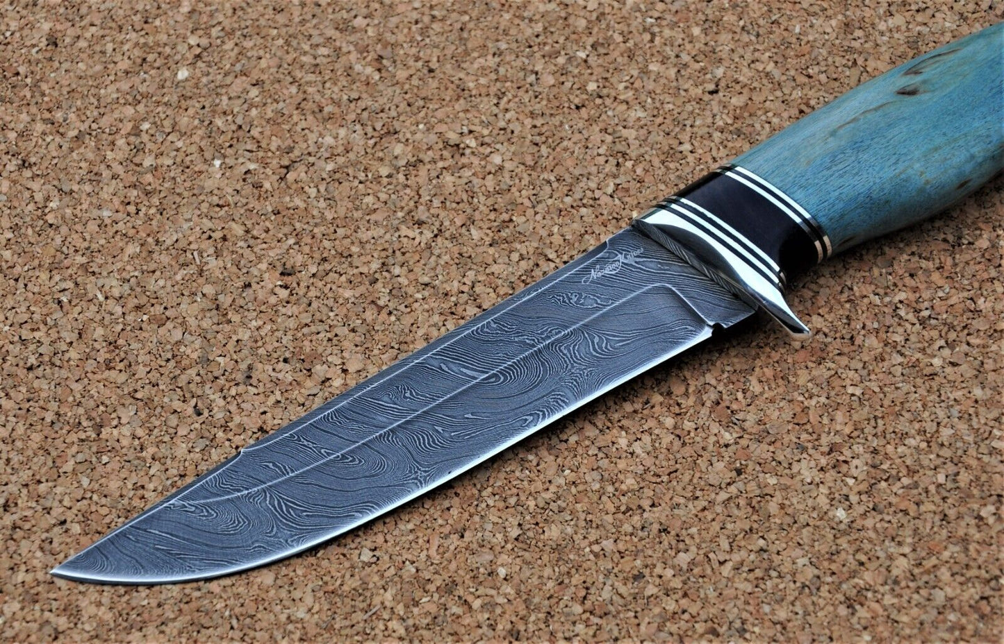 Damaszener Stahl Outdoor Jagd Damast Messer Nazarov Knives Handarbeit HRC62