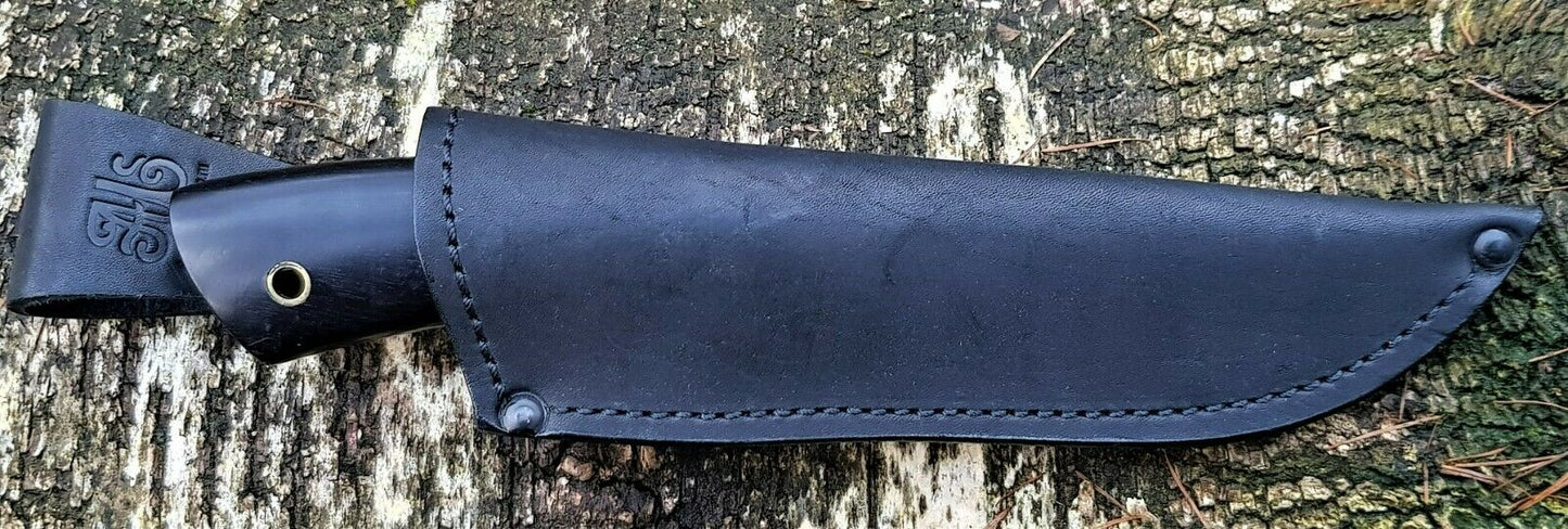 A.Marushin Outdoor Jagdmesser Damaszener Stahl Handarbeit