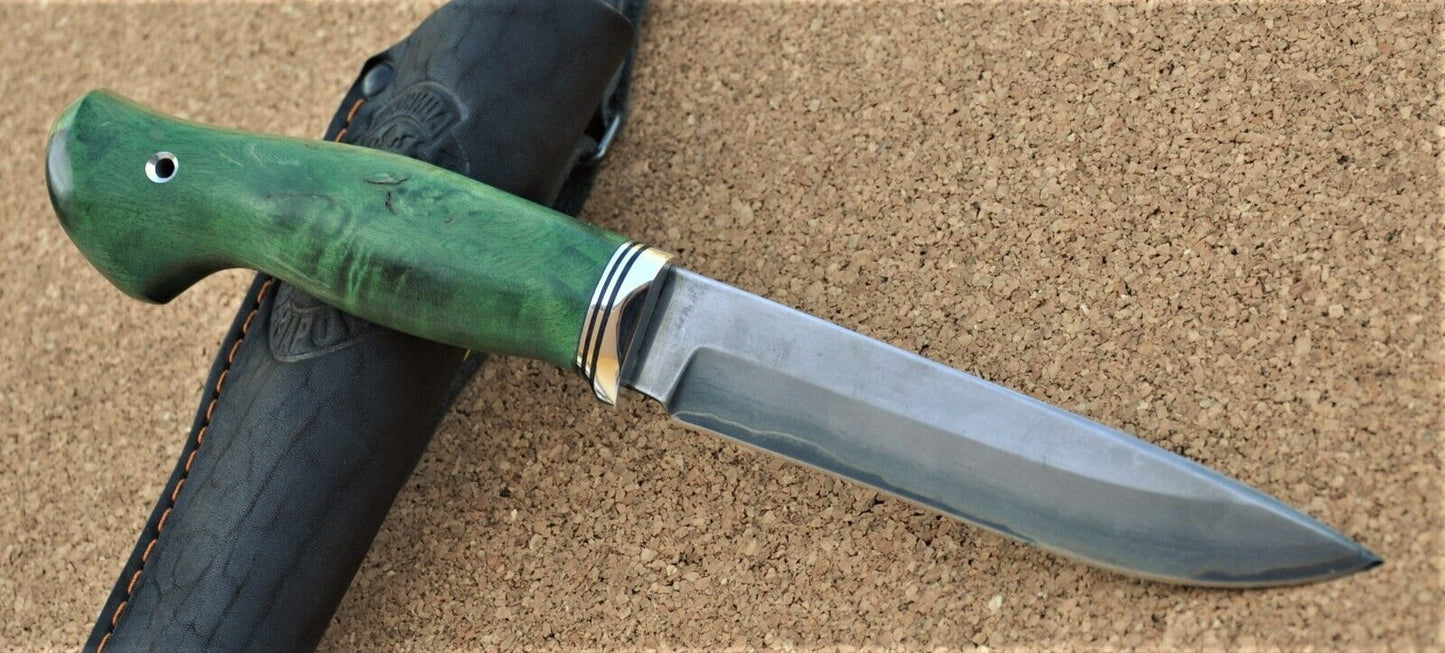 Nazarov Knives Russland San Mai Technik Outdoor JagdMesser Handarbeit HRC62