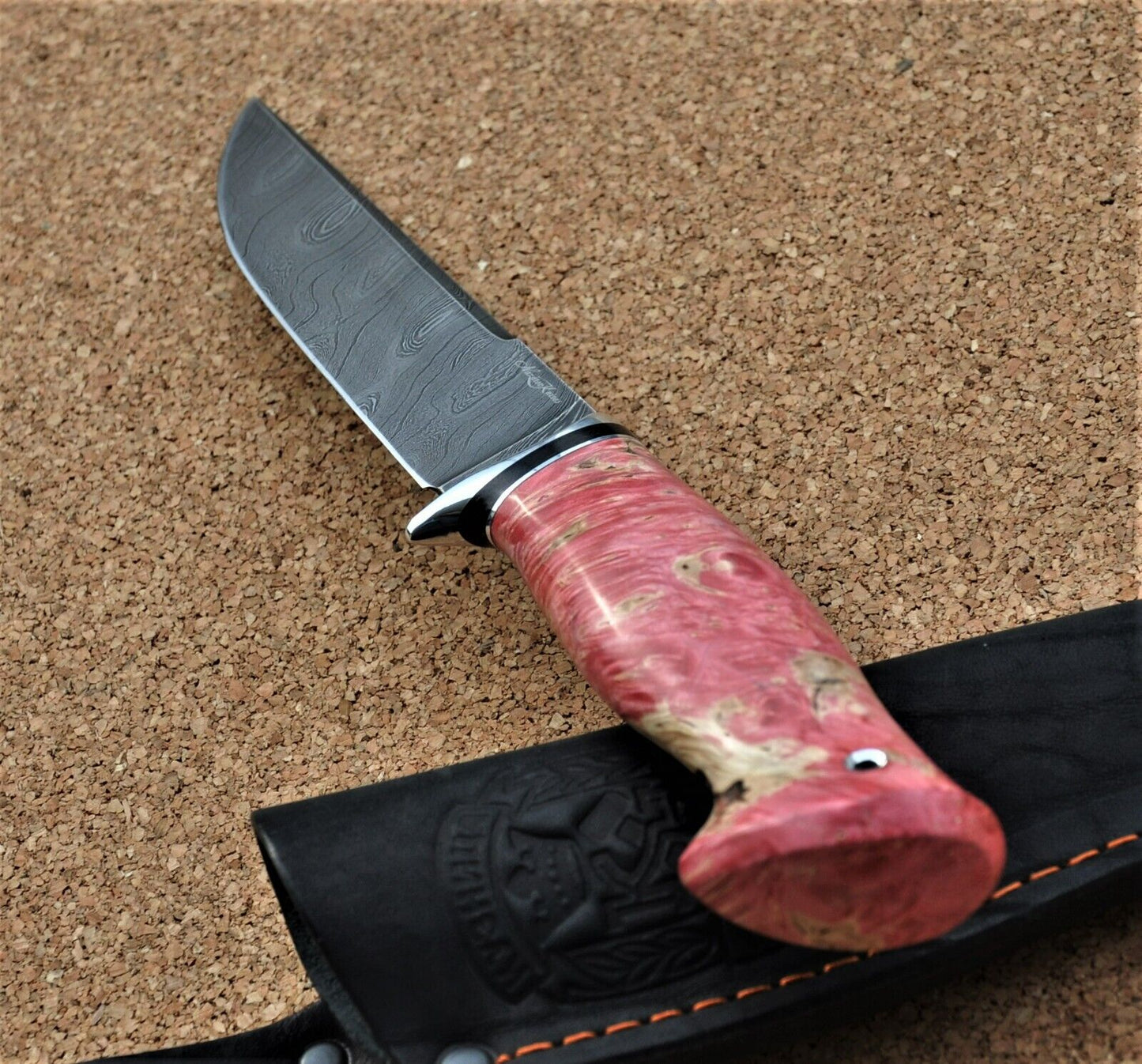 Damaszener Stahl Outdoor Jagd Damast Messer Nazarov Knives Handarbeit HRC62