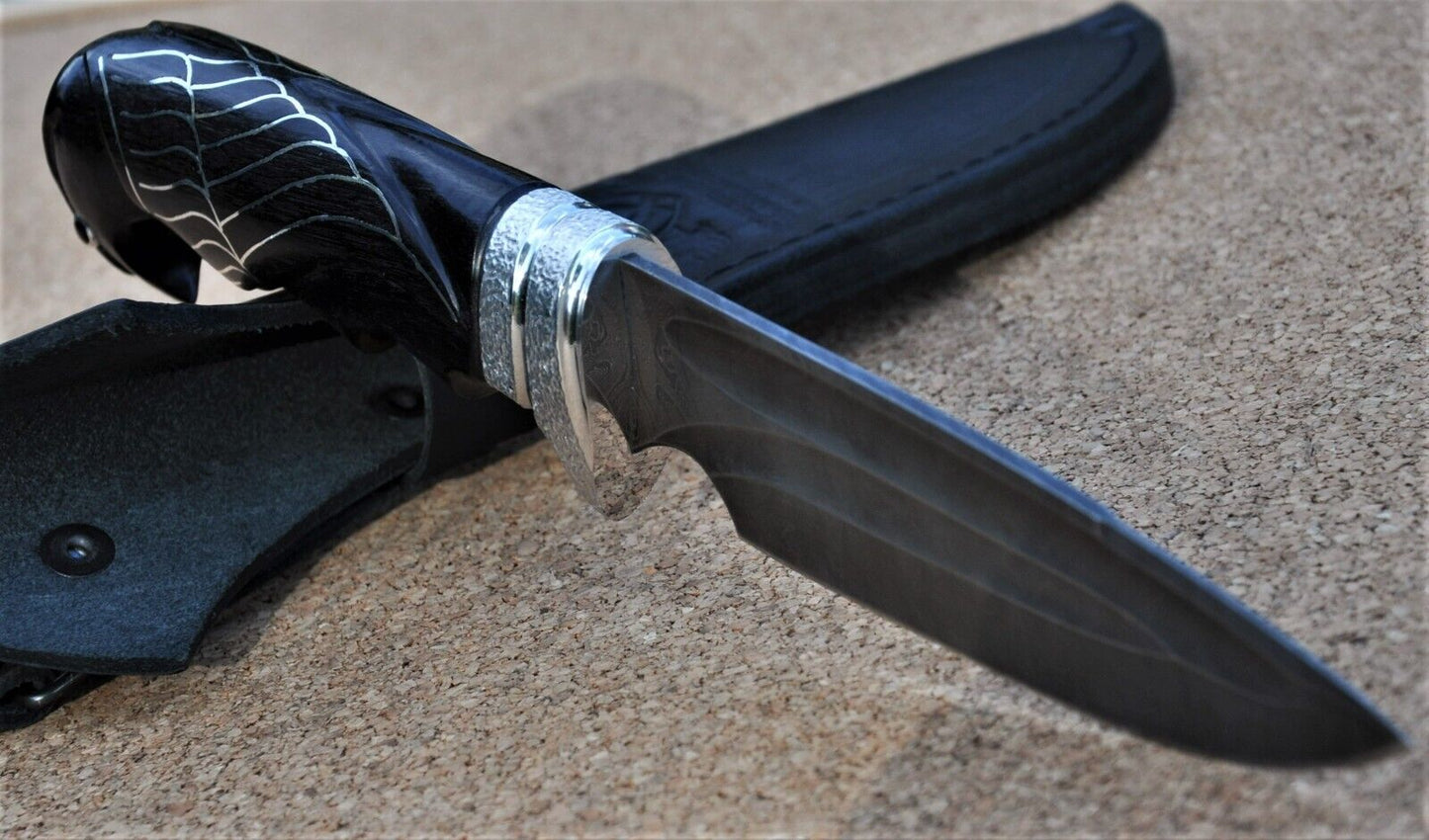 Damaszener Stahl Outdoor DamastMesser Nazarov Knives Handarbeit HRC62 Походный
