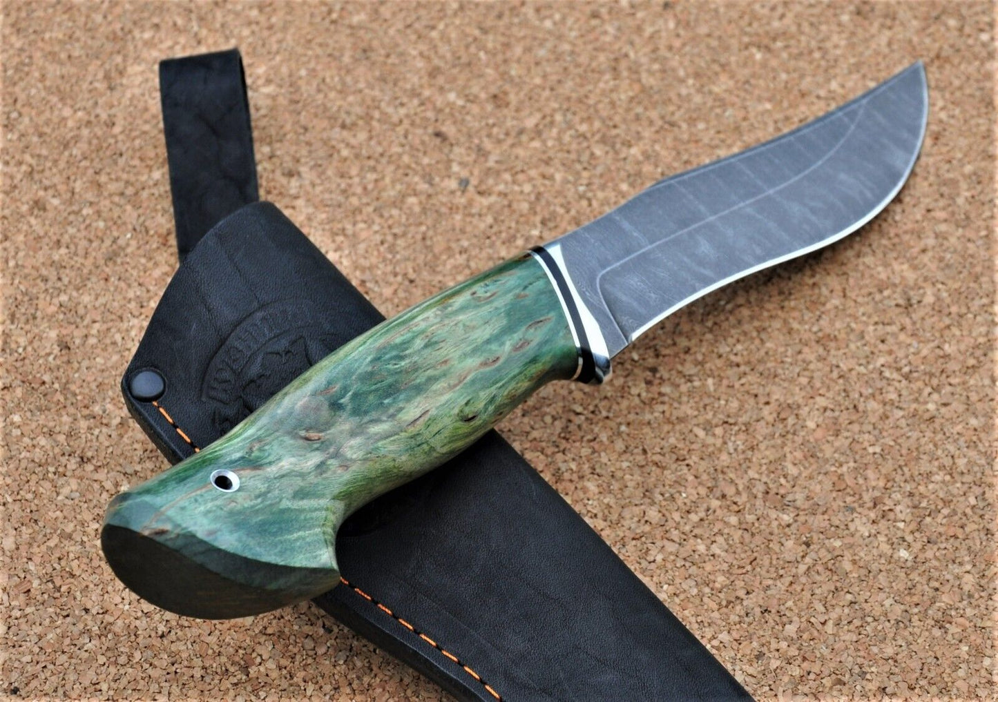Damaszener Stahl Outdoor Jagd Damast Messer Nazarov Knives Handarbeit HRC62