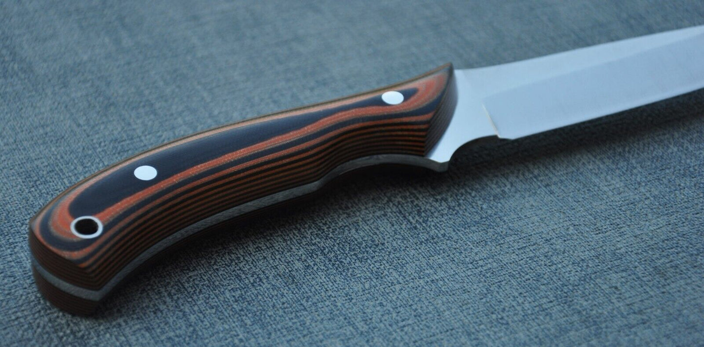 H12MF FullTang Outdoor Jagdmesser Yasniy Sokol Handarbeit